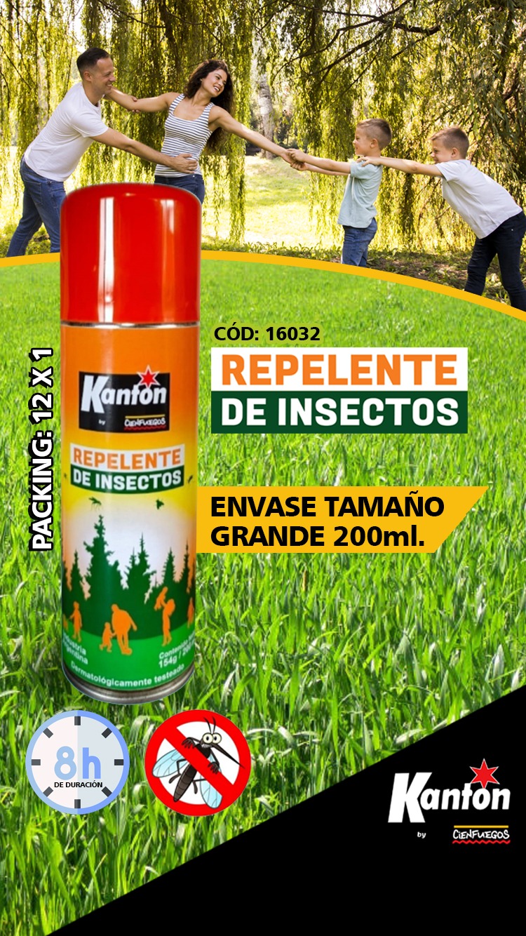 REPELENTE 154g / 200ml 12X1